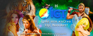 Tα παιχνίδια της IGT στο καζίνο της Novibet!