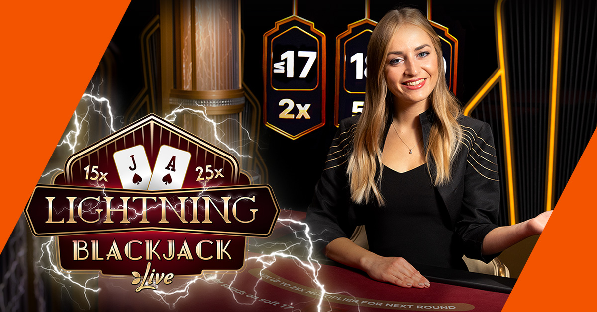 Vistabet Lightning Blackjack: Το ζωντανό καζίνο σε άλλη διάσταση!
