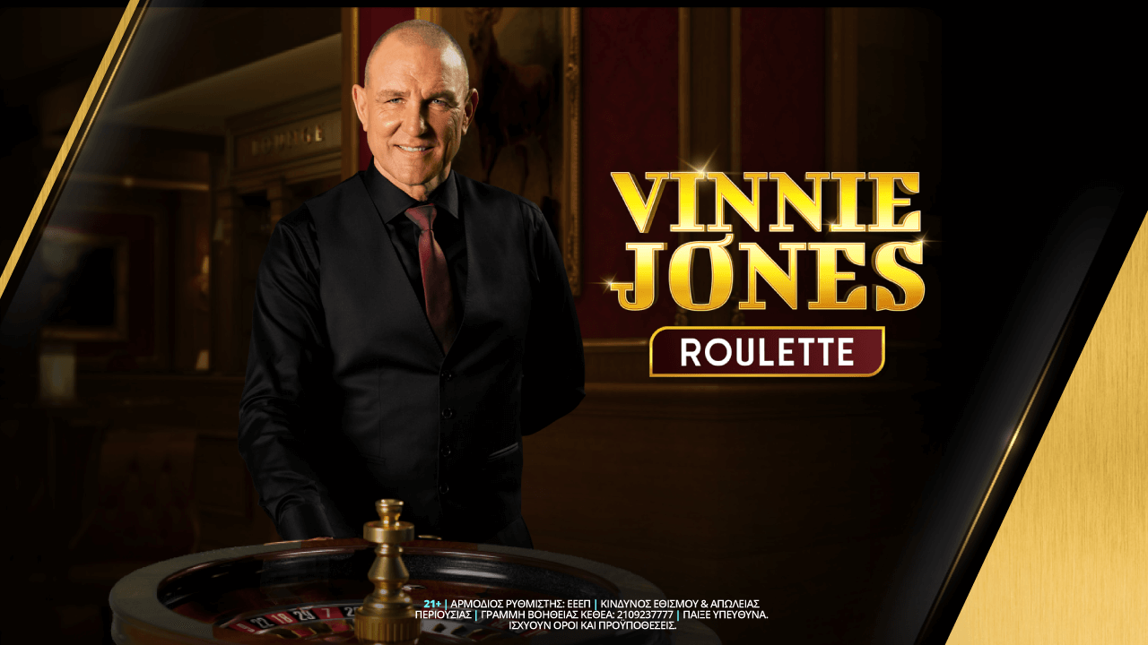 Vinie Jones Roulette: Ένας θρύλος των γηπέδων σε ρόλο dealer