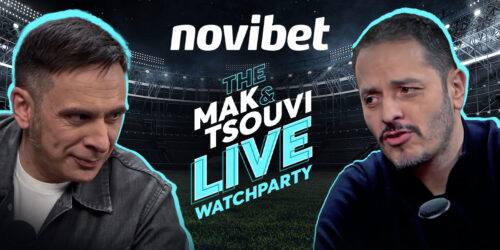 «MΑΚ & TSOUVI LIVE WATCHPARTY» στη  novibet για το Μίλαν – Ίντερ!