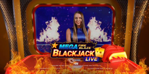 To Mega Fire Blaze Blackjack Live παίζει στη Novibet!